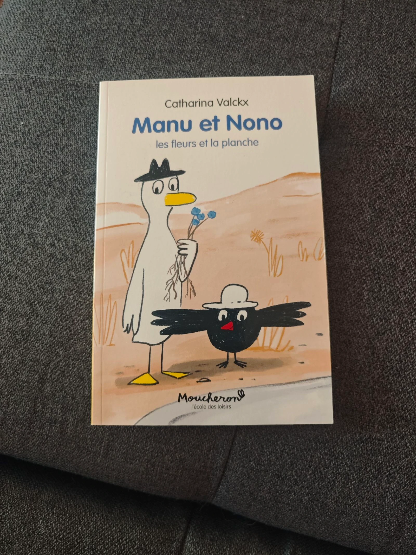 Manu et Nono les fleurs et la planche